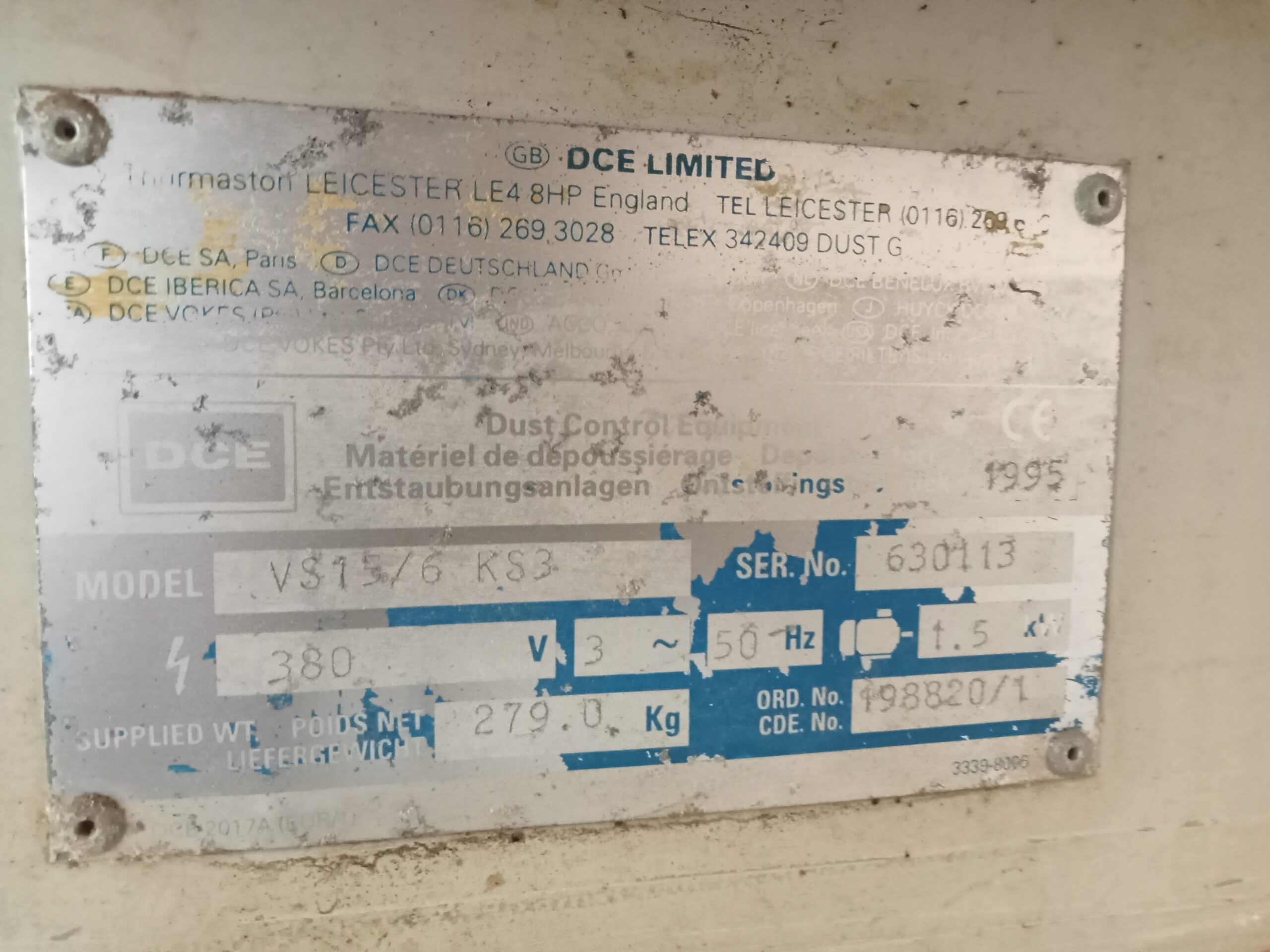 DCE Silo air silofilter beluchtingsfilter - Afbeelding 6